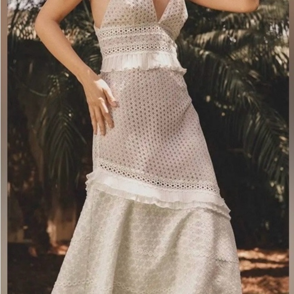 SAYLOR Cole White Dress